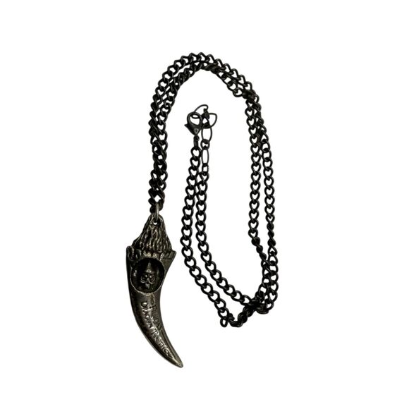Alchemy England necklace Froda's dragon tooth pendant gothic jewelry viking - Picture 1 of 11